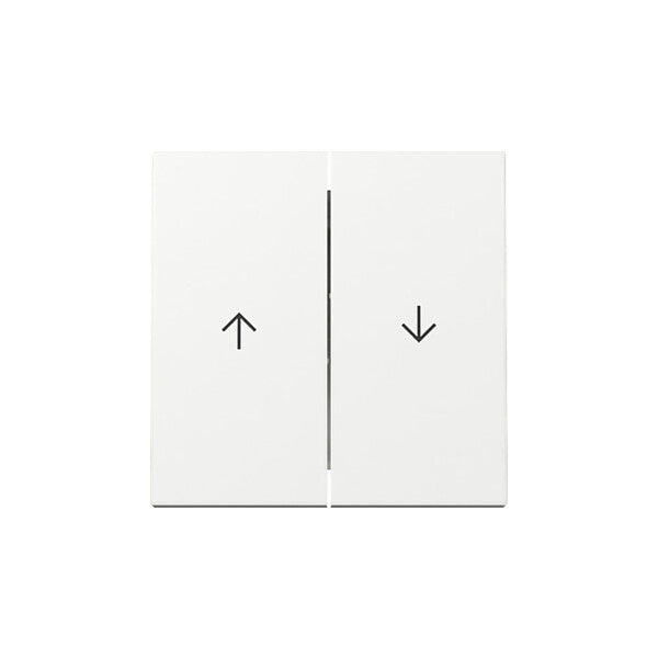 Gira Wippe 2f Pfeil Reinweiß 329403